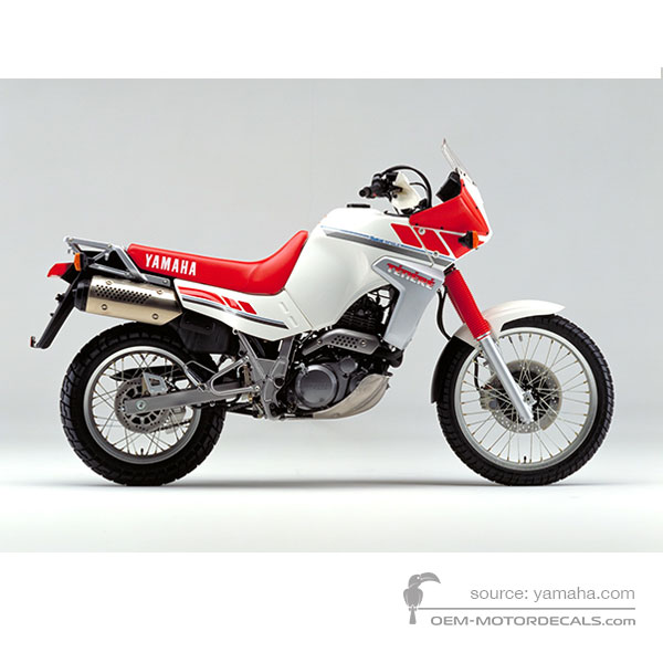 Decals for Yamaha XTZ660 TENERE 1991 - White • Yamaha OEM Decals