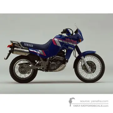 Yamaha XTZ660 TENERE 1992 - Blau - French Blue