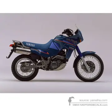 Yamaha XTZ660 TENERE 1993 - Niebieski - Dark Greenish Blue Solid 2