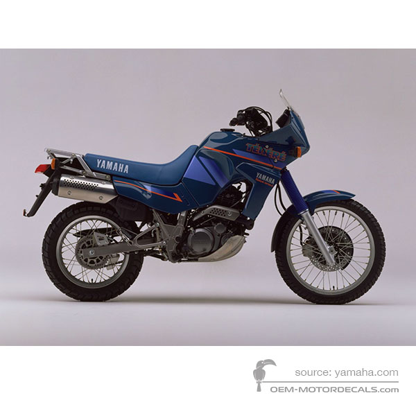 Aufkleber für Yamaha XTZ660 TENERE 1993 - Blau • Yamaha OEM-Aufkleber