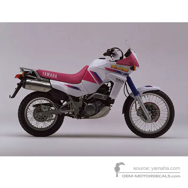 Yamaha XTZ660 TENERE 1993 - Blanco - Purplish White Solid 1