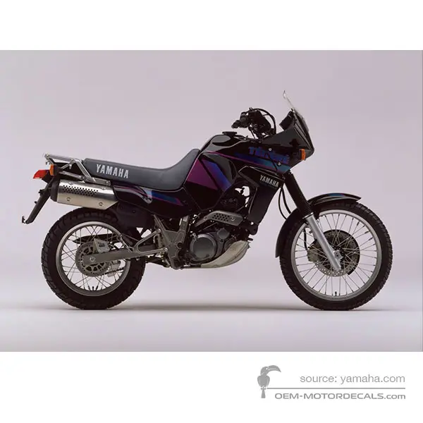 Yamaha XTZ660 TENERE 1993 - Negro - Yamaha Black