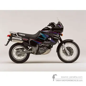 Yamaha XTZ660 TENERE 1994 - Noir - Yamaha Black