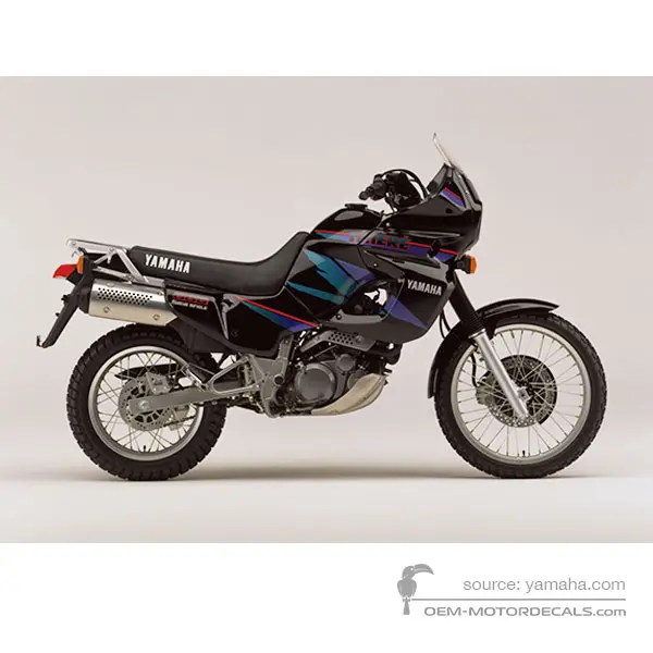 Yamaha XTZ660 TENERE 1994 - Negro - Yamaha Black