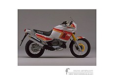 Naklejki do Yamaha XTZ750 Super Tenere 1989 - Biały • Yamaha Naklejki OEM