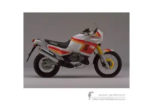 Stickers voor Yamaha XTZ750 Super Tenere 1989 - Wit • Yamaha OEM Stickers