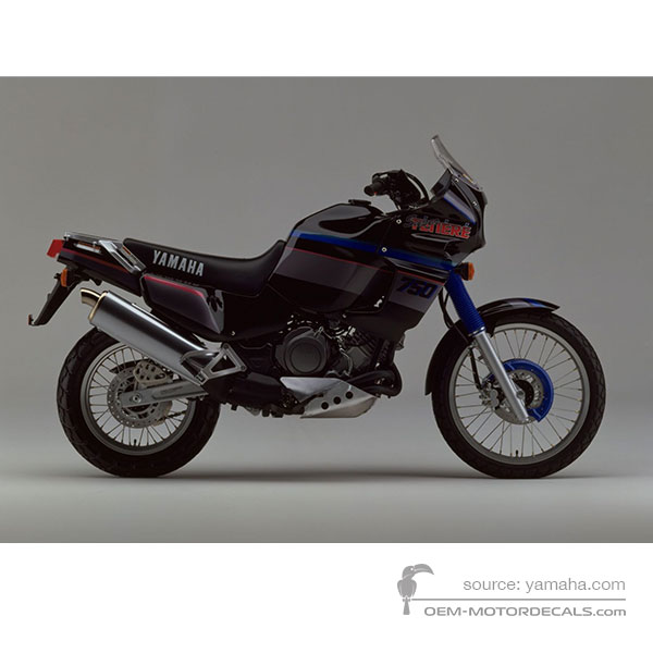 Pegatinas para Yamaha XTZ750 Super Tenere 1990 - Negro • Yamaha Pegatinas OEM