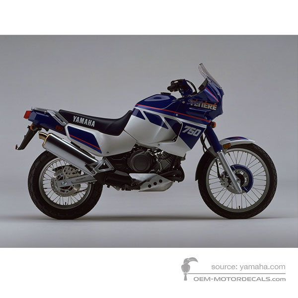 Pegatinas para Yamaha XTZ750 Super Tenere 1990 - Azul • Yamaha Pegatinas OEM