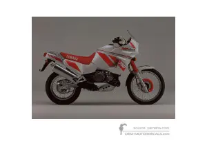 Pegatinas para Yamaha XTZ750 Super Tenere 1990 - Rojo • Yamaha Pegatinas OEM