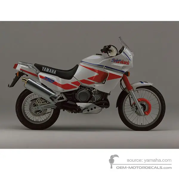 Yamaha XTZ750 Super Tenere 1991 - Blanco - Chappy Red / Midnight Grey