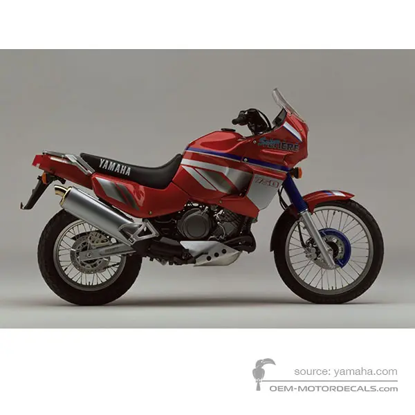 Yamaha XTZ750 Super Tenere 1992 - Rojo - Apple Red
