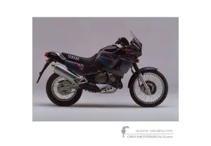 Aufkleber für Yamaha XTZ750 Super Tenere 1993 - Schwarz • Yamaha OEM-Aufkleber