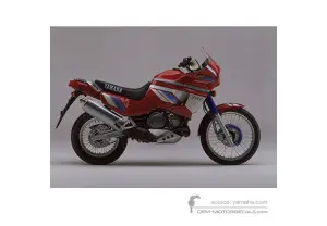 Adesivi per Yamaha XTZ750 Super Tenere 1993 - Rosso • Yamaha Adesivi OEM