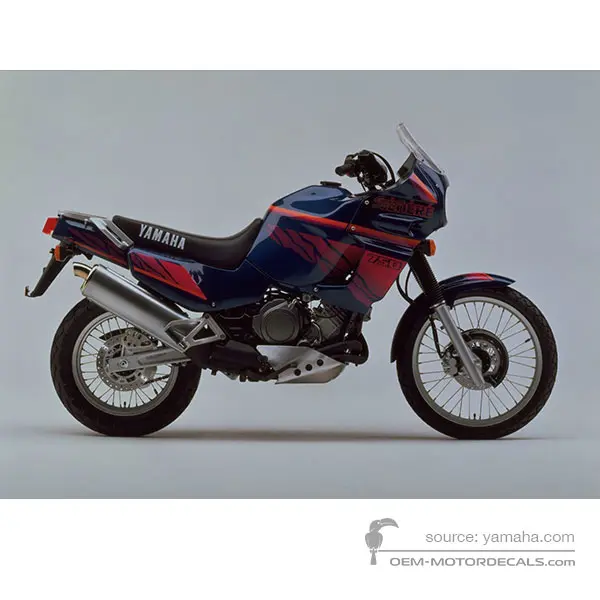 Yamaha XTZ750 Super Tenere 1994 - Azul - Dark Blue Cocktail 2