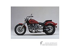 Autocollants pour Yamaha XVS1100C VSTAR 1999 - Rouge • Yamaha Autocollants OEM