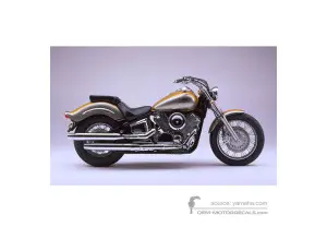 Aufkleber für Yamaha XVS1100C VSTAR 1999 - Grau • Yamaha OEM-Aufkleber