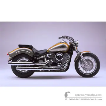 Yamaha XVS1100C VSTAR 1999 - Grigio - Light Greenish Gray Metallic 6