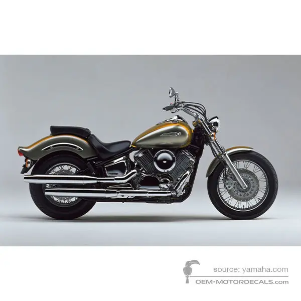 Yamaha XVS1100 DRAGSTAR 1999 - Grigio - Light Greenish Gray Metallic 6