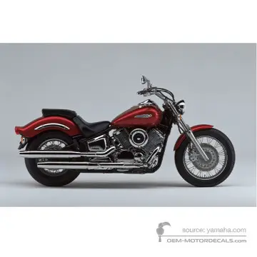 Yamaha XVS1100 DRAGSTAR 2000 - Rojo - Bright Cherry Red