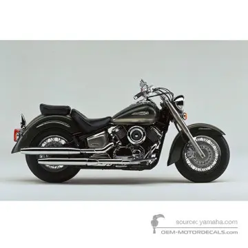 Yamaha XVS1100A DRAGSTAR CLASSIC 2000 - Grigio - Light Greenish Gray Metallic 6