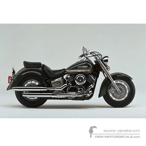 Yamaha XVS1100A DRAGSTAR CLASSIC 2000 - Grigio - Light Greenish Gray Metallic 6