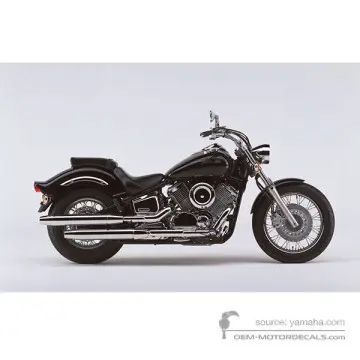 Yamaha XVS1100 DRAGSTAR 2002 - Noir - Yamaha Black