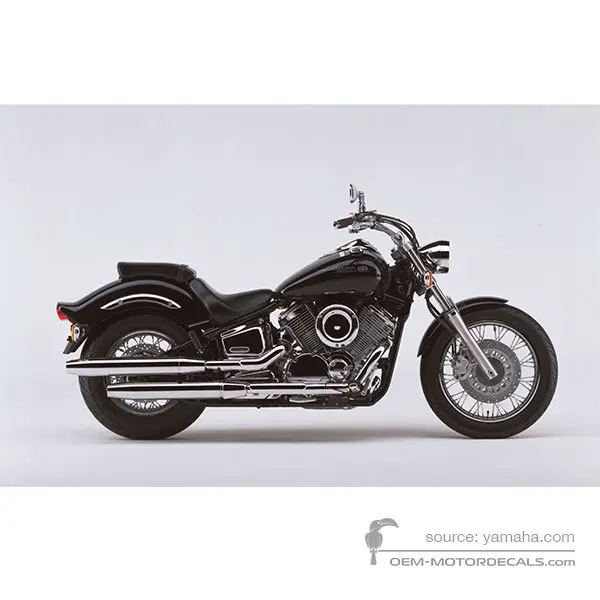 Yamaha XVS1100 DRAGSTAR 2002 - Nero - Yamaha Black