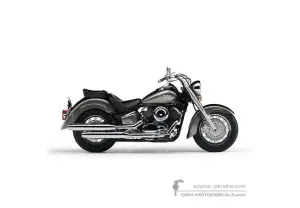 Pegatinas para Yamaha XVS1100A DRAGSTAR CLASSIC 2005 - Gris • Yamaha Pegatinas OEM