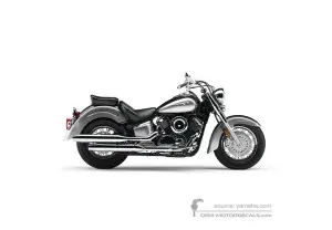 Naklejki do Yamaha XVS1100A DRAGSTAR CLASSIC 2007 - Szary • Yamaha Naklejki OEM