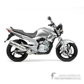 Yamaha YBR250 2007 - Argent - Silver 3