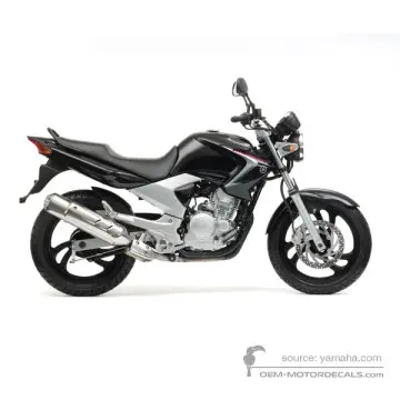 Yamaha YBR250 2007 - Zwart - Black Metallic X