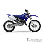 Yamaha YZ125 2012 - Blue