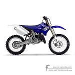 Yamaha YZ125 2013 - Niebieski