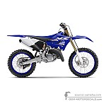 Yamaha YZ125 2018 - Bleu