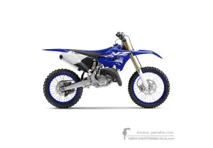 Aufkleber für Yamaha YZ125 2018 - Blau • Yamaha OEM-Aufkleber