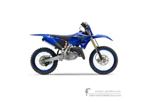 Autocollants pour Yamaha YZ125 2021 - Bleu • Yamaha Autocollants OEM