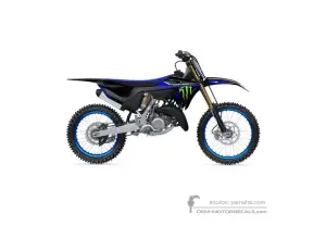 Aufkleber für Yamaha YZ125 2023 - Schwarz • Yamaha OEM-Aufkleber