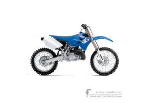 Adesivi per Yamaha YZ250 2013 - Blu • Yamaha Adesivi OEM
