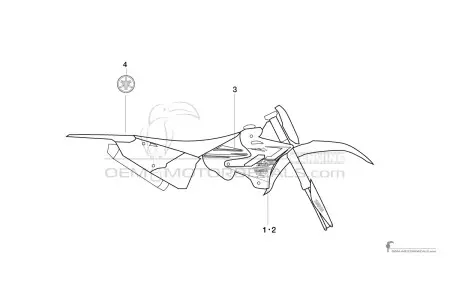 Yamaha YZ250 2020 - Blu