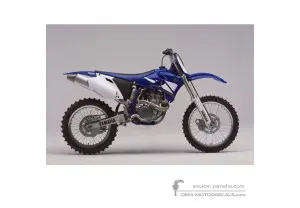 Naklejki do Yamaha YZ450F 2003 - Niebieski • Yamaha Naklejki OEM