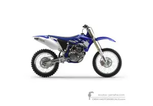 Pegatinas para Yamaha YZ450F 2005 - Azul • Yamaha Pegatinas OEM
