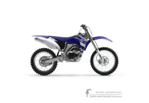 Stickers voor Yamaha YZ450F 2008 - Blauw • Yamaha OEM Stickers