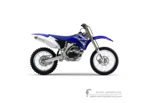 Decals for Yamaha YZ450F 2009 - Blue • Yamaha OEM Decals
