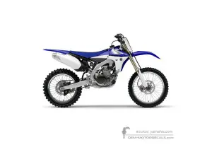 Decals for Yamaha YZ450F 2011 - Blue • Yamaha OEM Decals