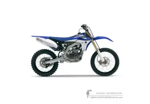 Decals for Yamaha YZ450F 2012 - Blue • Yamaha OEM Decals