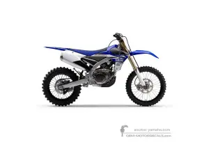 Decals for Yamaha YZ450F 2017 - Blue • Yamaha OEM Decals