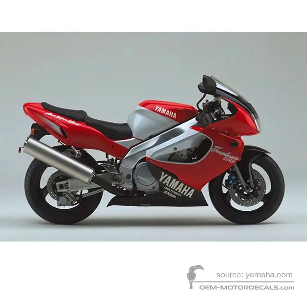 Yamaha YZF1000R THUNDERACE 1997 - Bianco - Bluish White Cocktail 1
