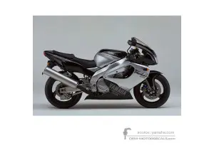 Decals for Yamaha YZF1000R THUNDERACE 2000 - Black • Yamaha OEM Decals
