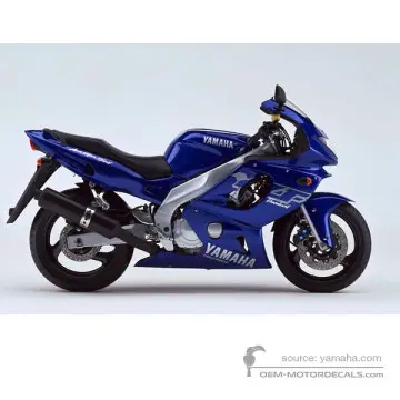 Yamaha YZF600R THUNDERCAT 2001 - Bleu - Deep Purplish Blue Metallic