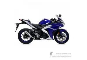 Aufkleber für Yamaha YZF R3 2018 - Blau • Yamaha OEM-Aufkleber